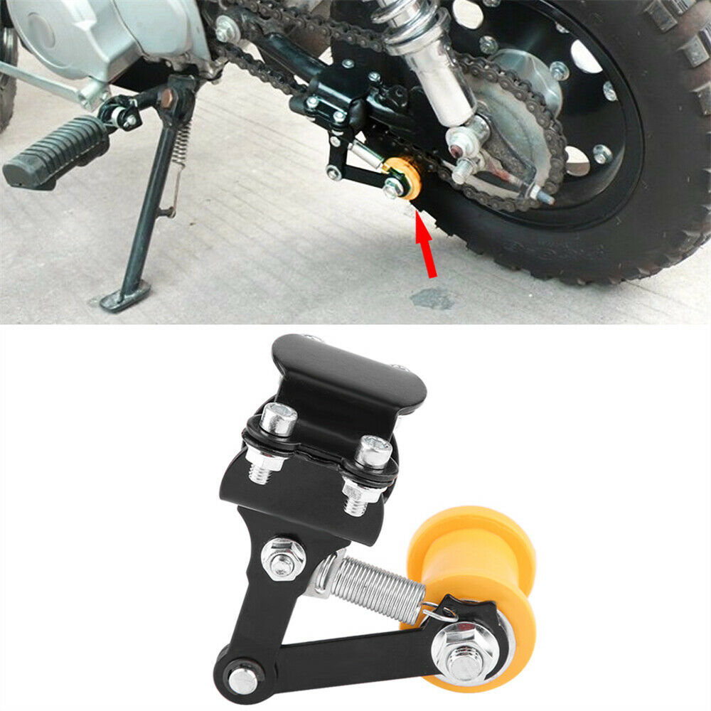 Motorcycle Chain Tensioner Adjuster Bolt On Roller Modified Accessory Universal
