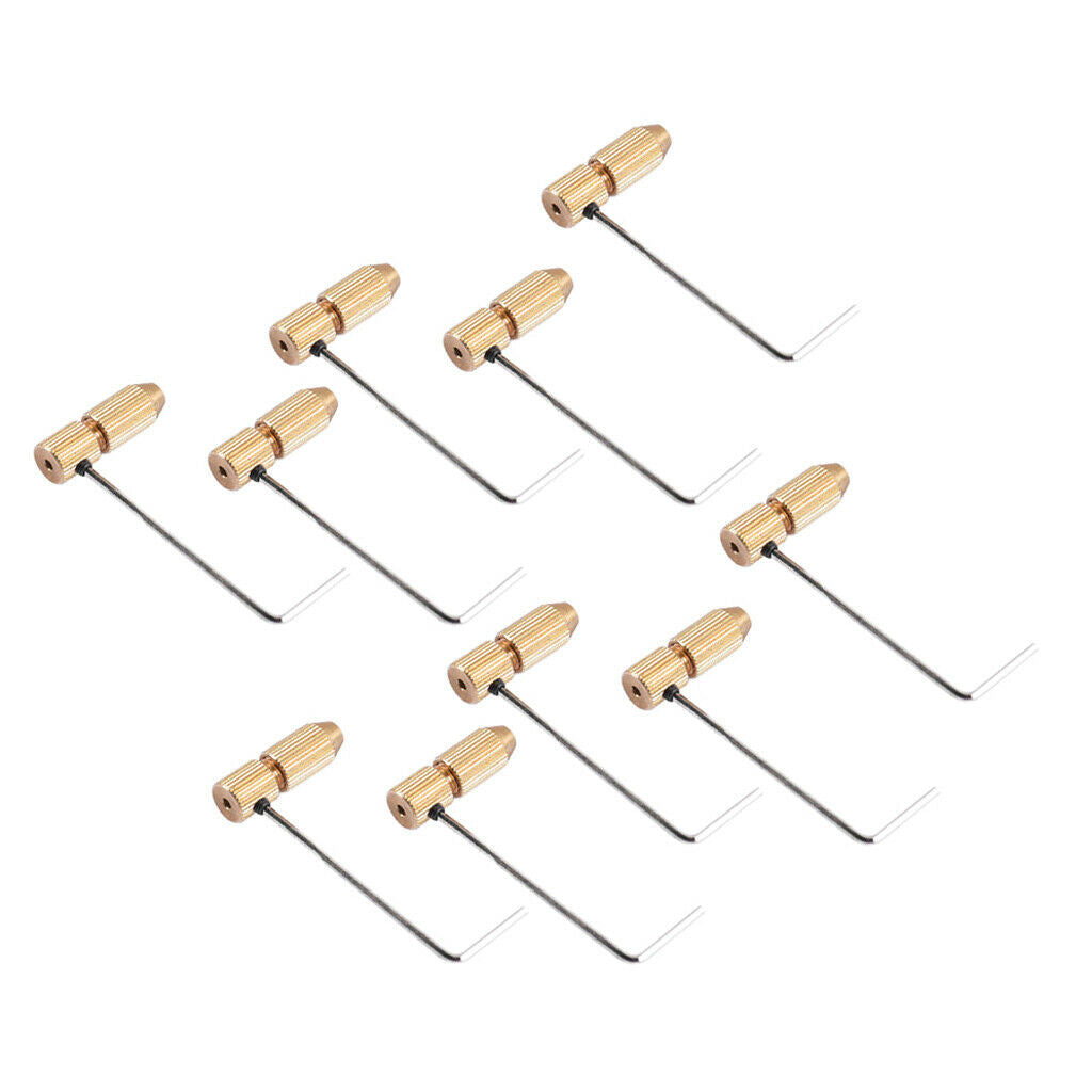 10PCS  Mini Twist Drill Tool Chuck Set Holder Fixture Micro Drill 2.3-1.2mm