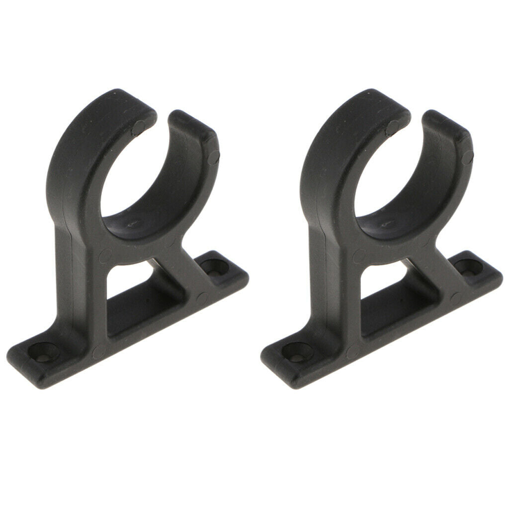 2x Marine Sport/Dive/Telescopic Ladder Storage Stowing Bracket Snap Clip (Fits