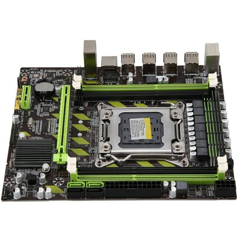 X79 Desktop PC Motherboard LGA 2011 Dual Channel 4XDDR3 DIMM UP to 64GB MemoryI2