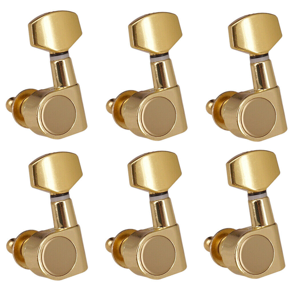 Guitar Sealed 6L Left String Button Keys Head for Electric Guitar Parts