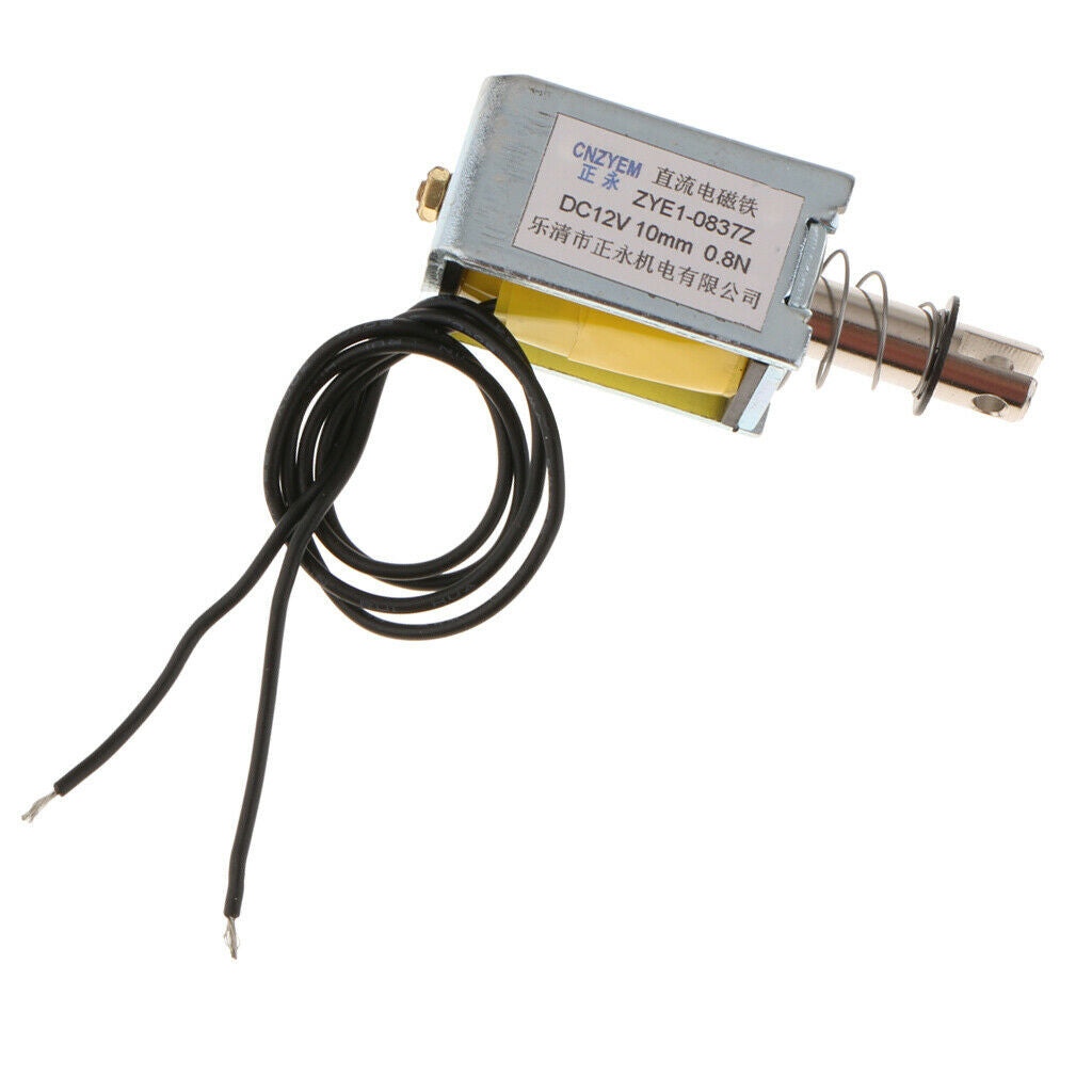 DC With Push Pull Solenoid Bolt Locks Automatically 12V