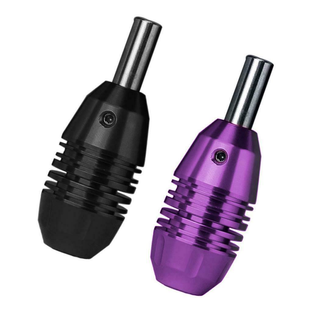 2X Aluminum Alloy SelfLock Tattoo Machine Tube Handle Grip Tattoo Handle Bar