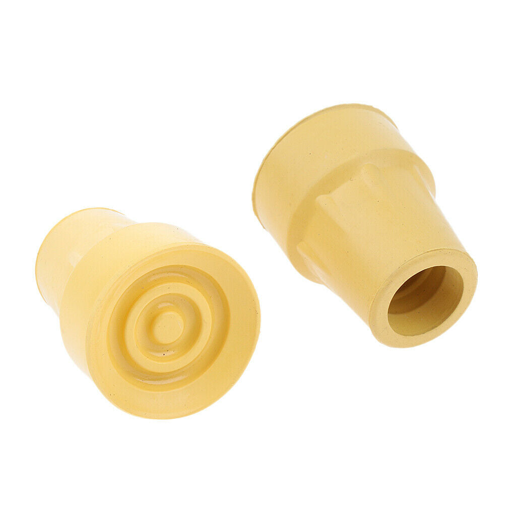 2Pcs Walking Pads Hiking Poles Rubber Buffer Attachments for Trekking And