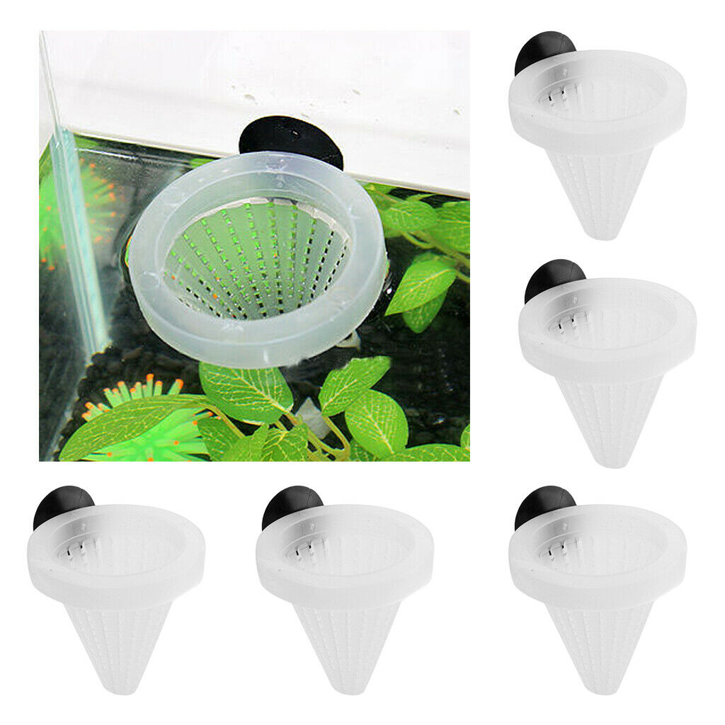 6Pcs Aquarium Live Red Worm   Shrimp Feeder Feeding   Shrimps Supplies