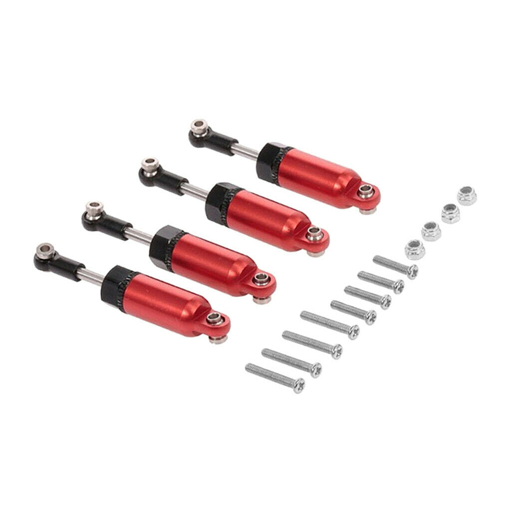 8 Packs 1/16 RC Shock Absorber for WPL C14 C24 Crawler Car Accessories