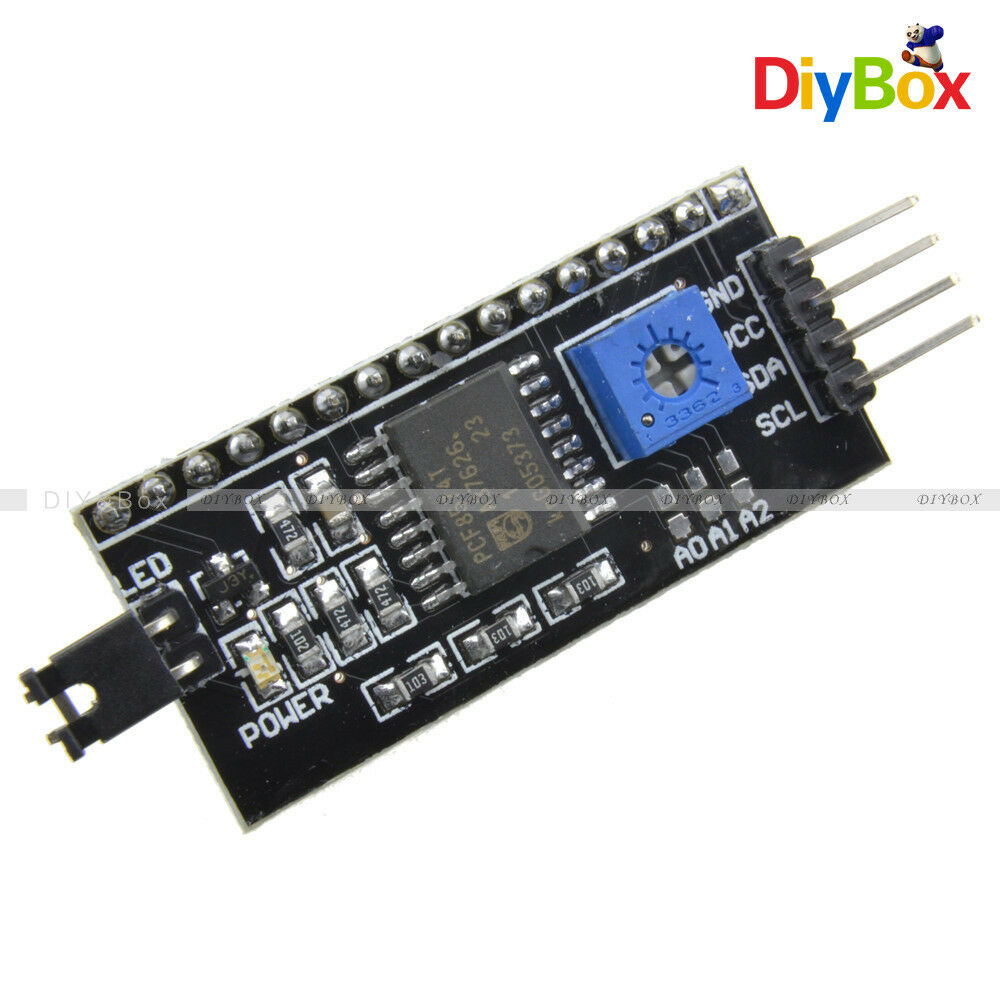 5V 12864 LCD Display 128x64 Dots Blue 1602LCD IIC/I2C/TWI/SPI Serial for Arduino