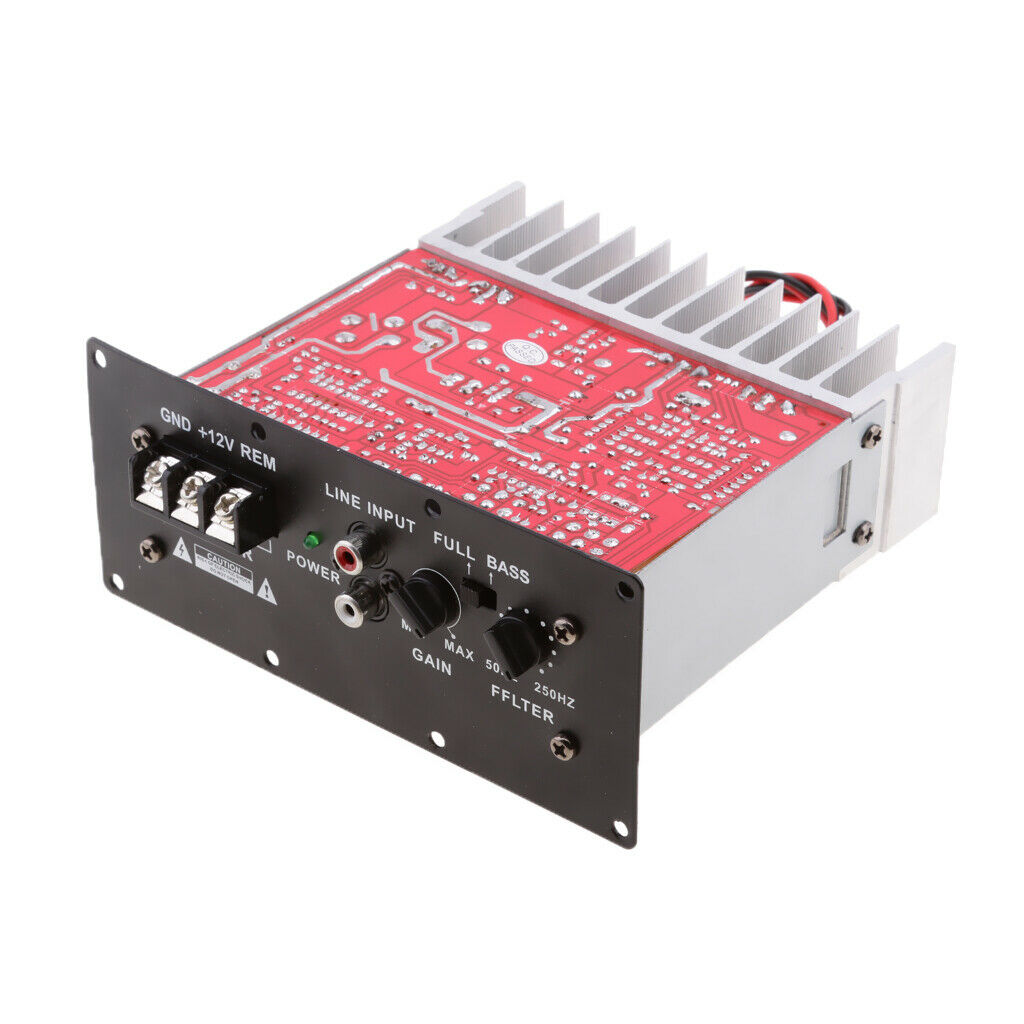 Car Subwoofer Speaker Amplifier Bass Electronic Units Audio Parts