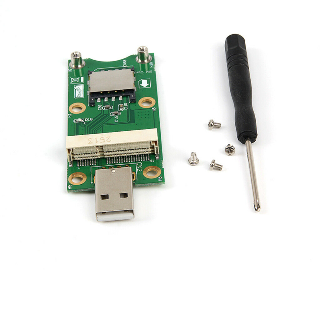 Mini Wireless PCI-E to USB Adapter with SIM Card Slot for 3G 4G WWAN/LTE Module