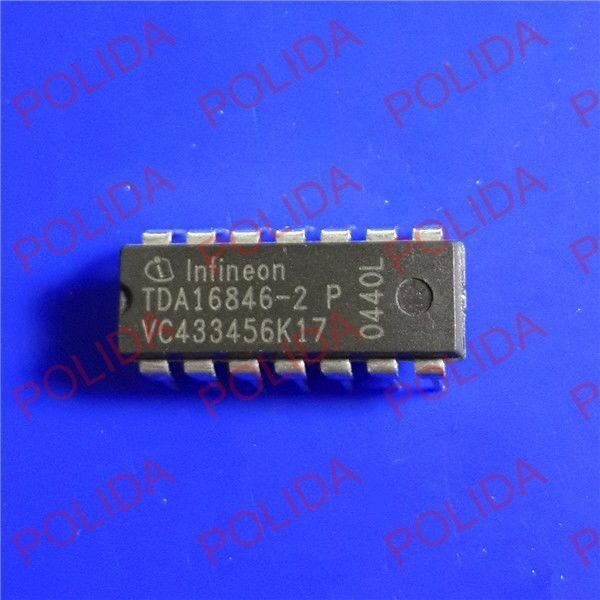 1PCS IC INFINEON DIP-14 TDA16846-2 TDA16846-2P