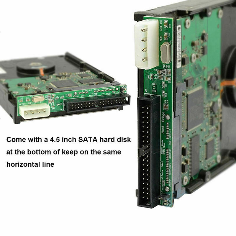 7+15Pin 2.5 Sata Female To 3.5 Inch Ide Sata To Ide Adapter Converter Male 40 P8
