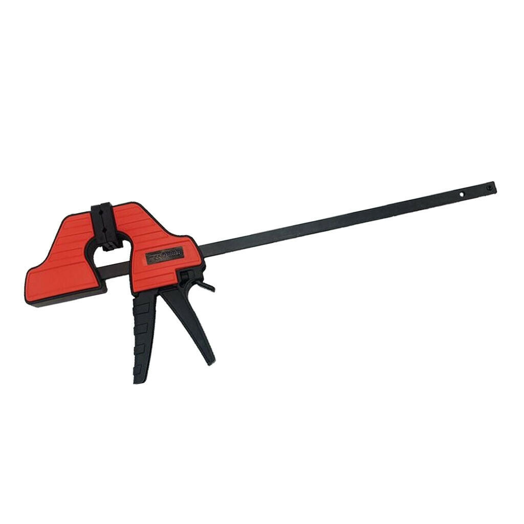 12''Woodworking FClamp Quick Grip Ratchet Release Squeeze Carpenter DIY Tool