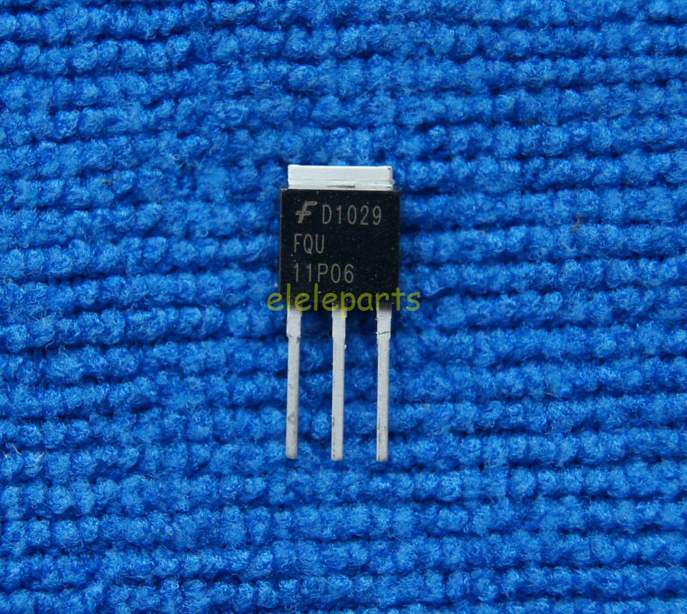 2pcs New FQU11P06 11P06 TO-125 FAIRCHILD