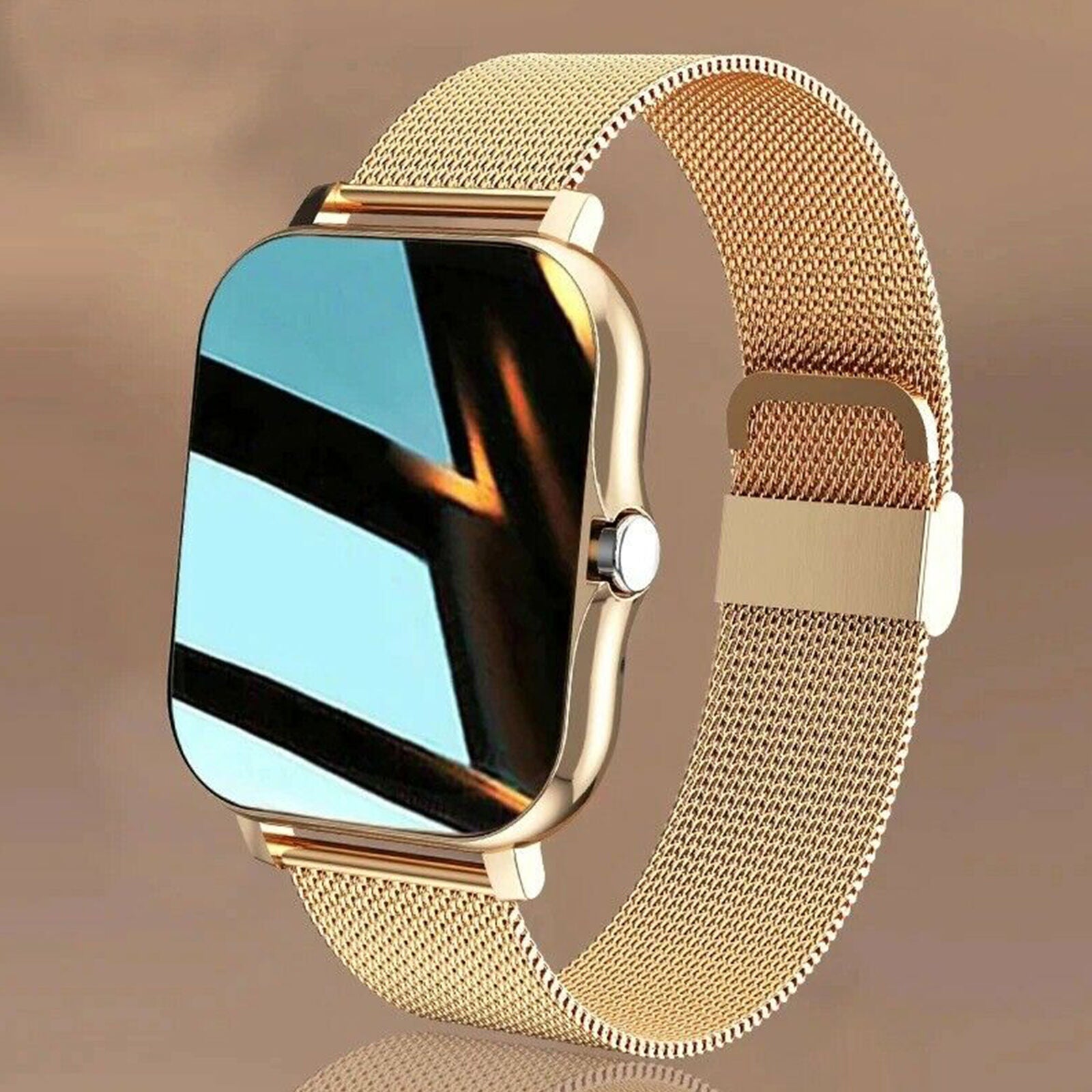 2021 New Women Smart Watch Men 1.69" Color Screen Full touch Fitness Tracker Men