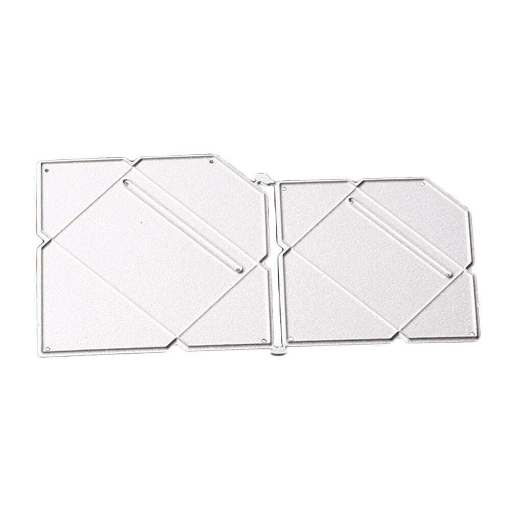 Love Letter Shape DIY Cutting Die Embossing Stencil Folder Scrapbook Making