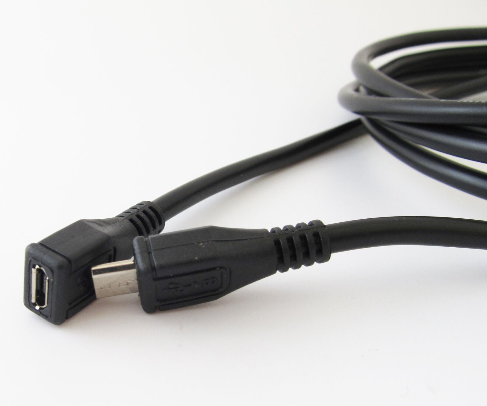 10pcs 2M/6ft Extension Data Cable Micro USB 5pin Male to Female Straight Cable