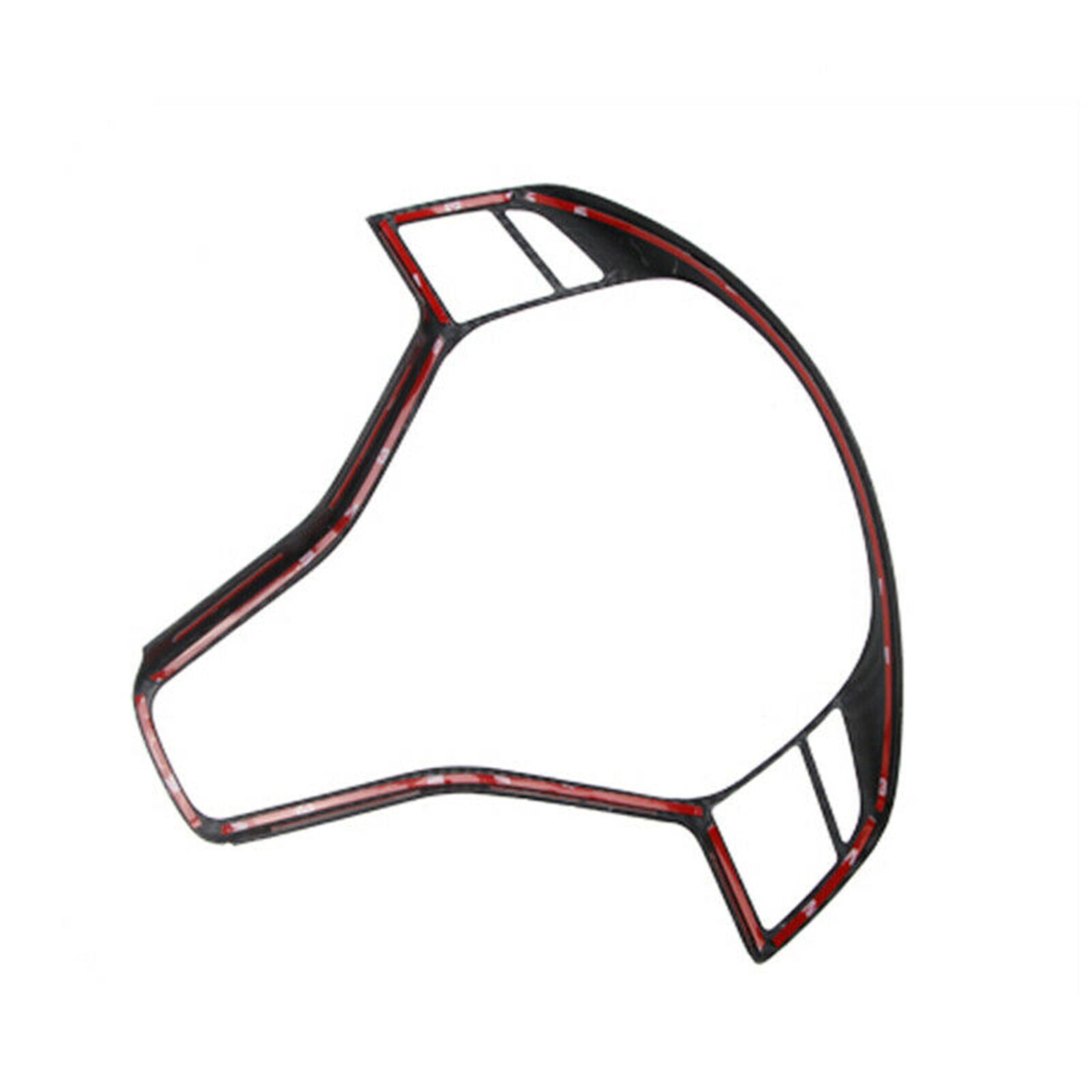 Carbon Fiber Color Steering Wheel Trim Cover Fit For Benz Class A B C W204 W212