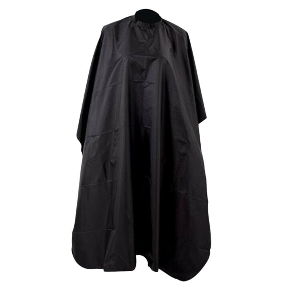 Set of 5 90x140cm Hairdressing Cape Black Hair Salon Gown Adjustable Closure