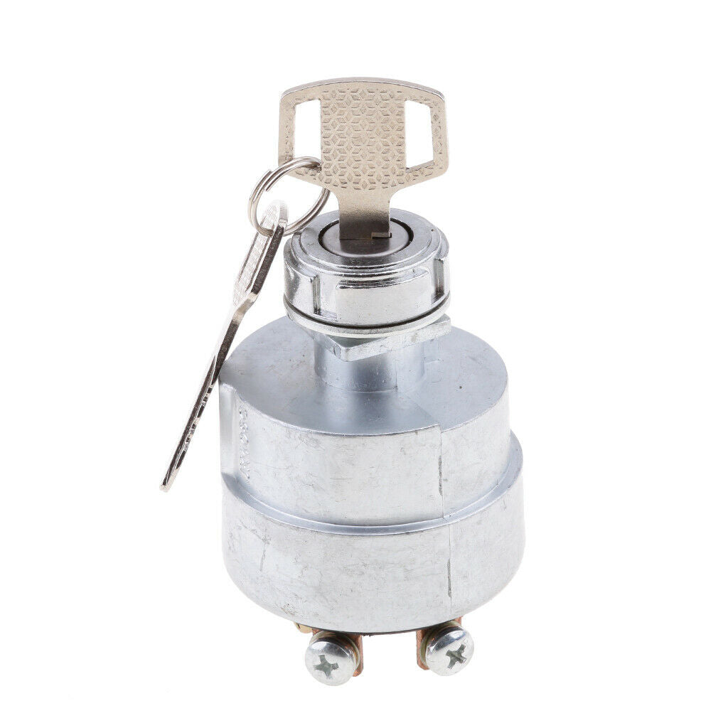 Universal Ignition Starter Cylinder Lock Switch Key for Farm Vehicle Tractor