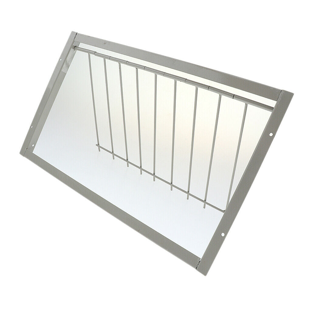 Durable Iron Pigeon Bird Entrance Trap Loft Window Door for Birds Pigeons M