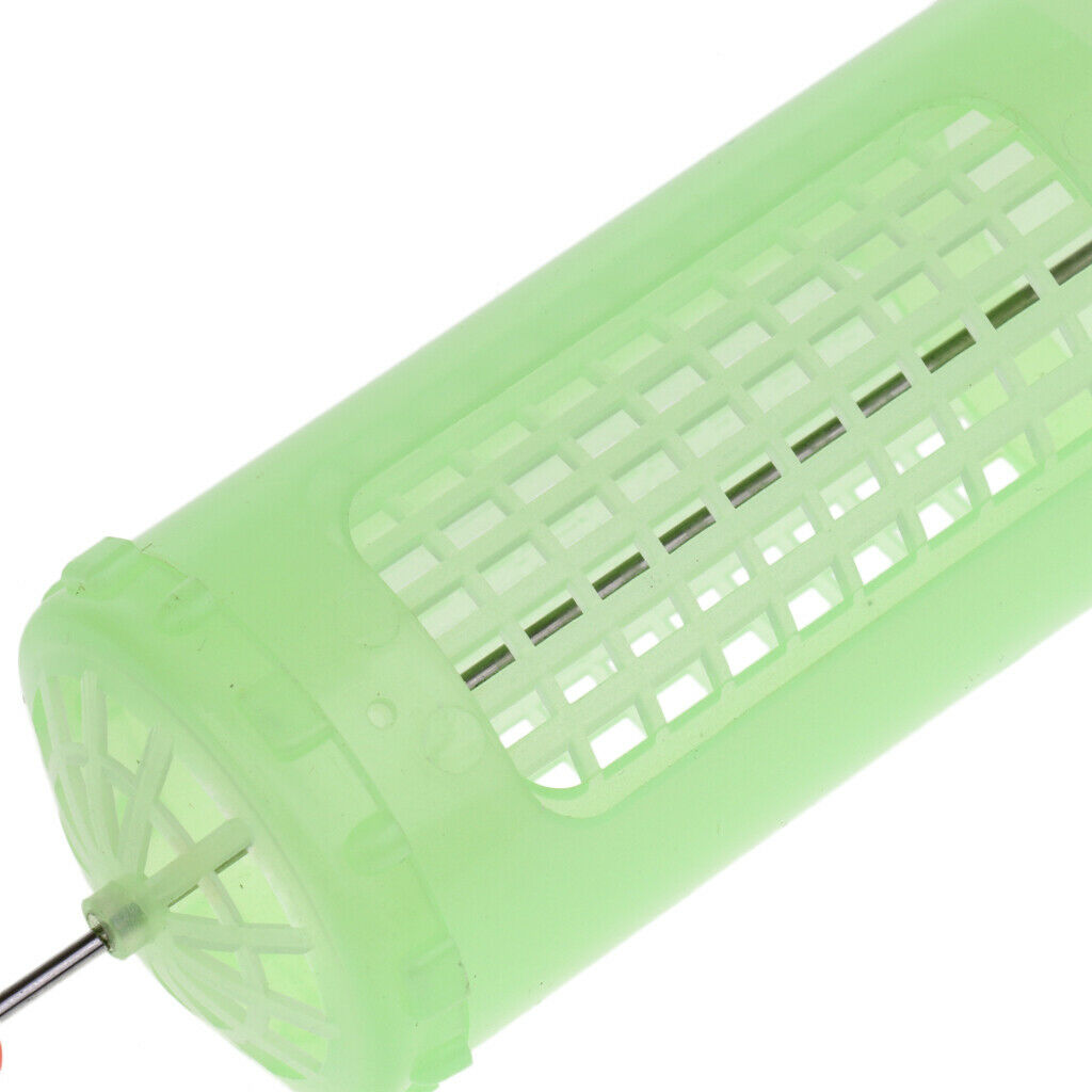 Luminous Fishing Bait Cage Carp Fishing Lures Trap Basket Fishing Lures
