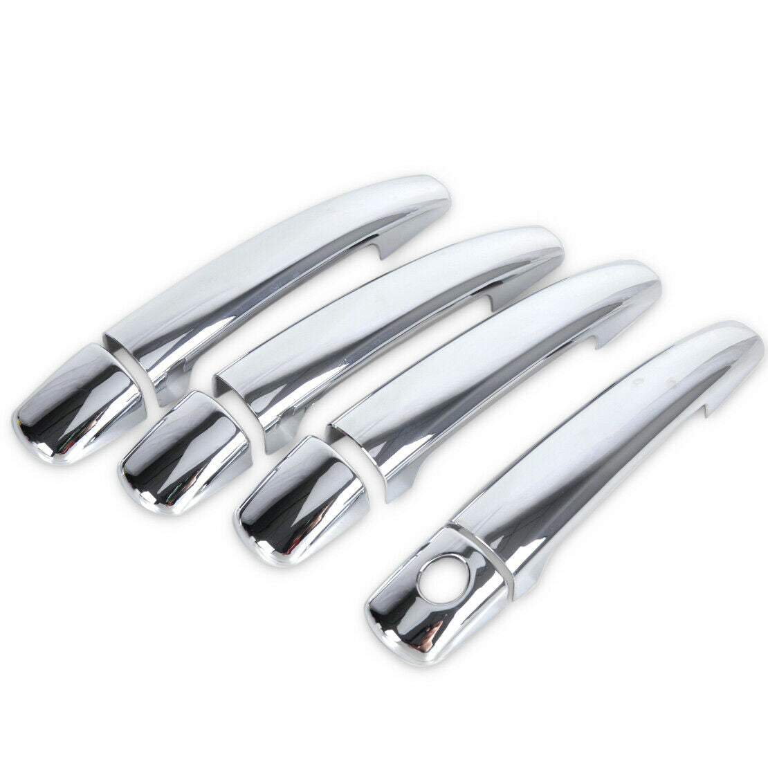 Chrome Door Handle Cover Fit for 08 09 10 Peugeot 207 308 Citroen C4 C6 C4 An