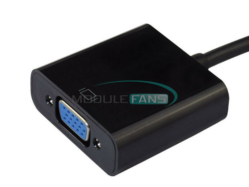 HDMI Male To VGA Female Video Converter Audio And Video Connectors & Cables
