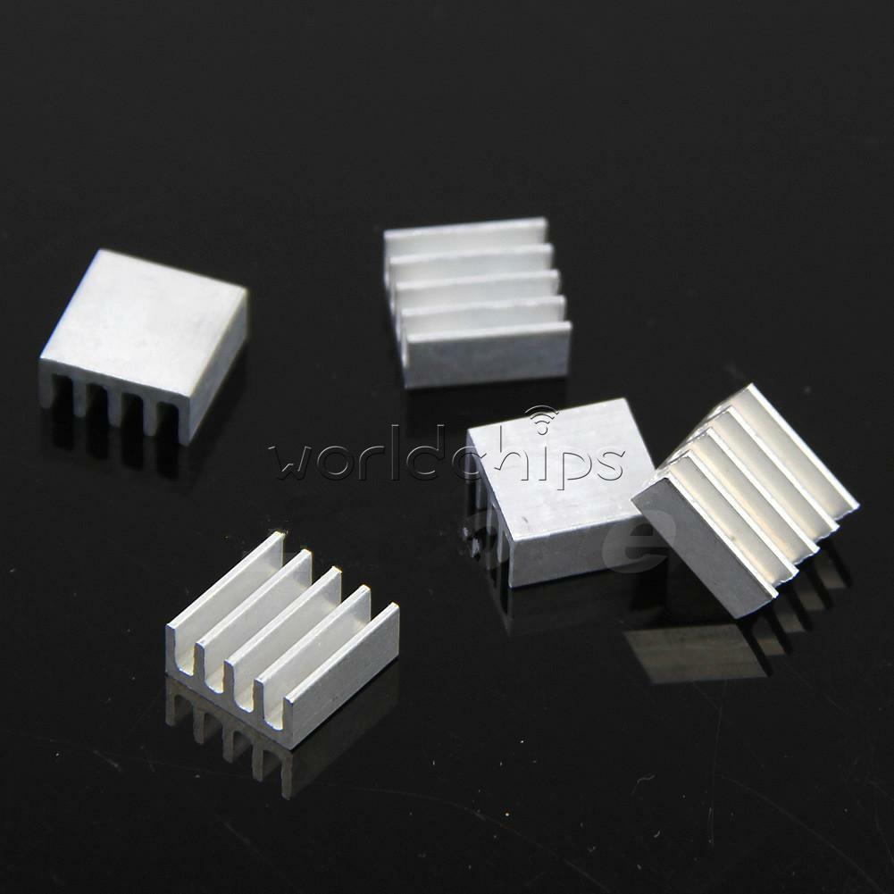 10PCS High Quality 11x11x5mm Aluminum Heat Sink For Memory Chip IC