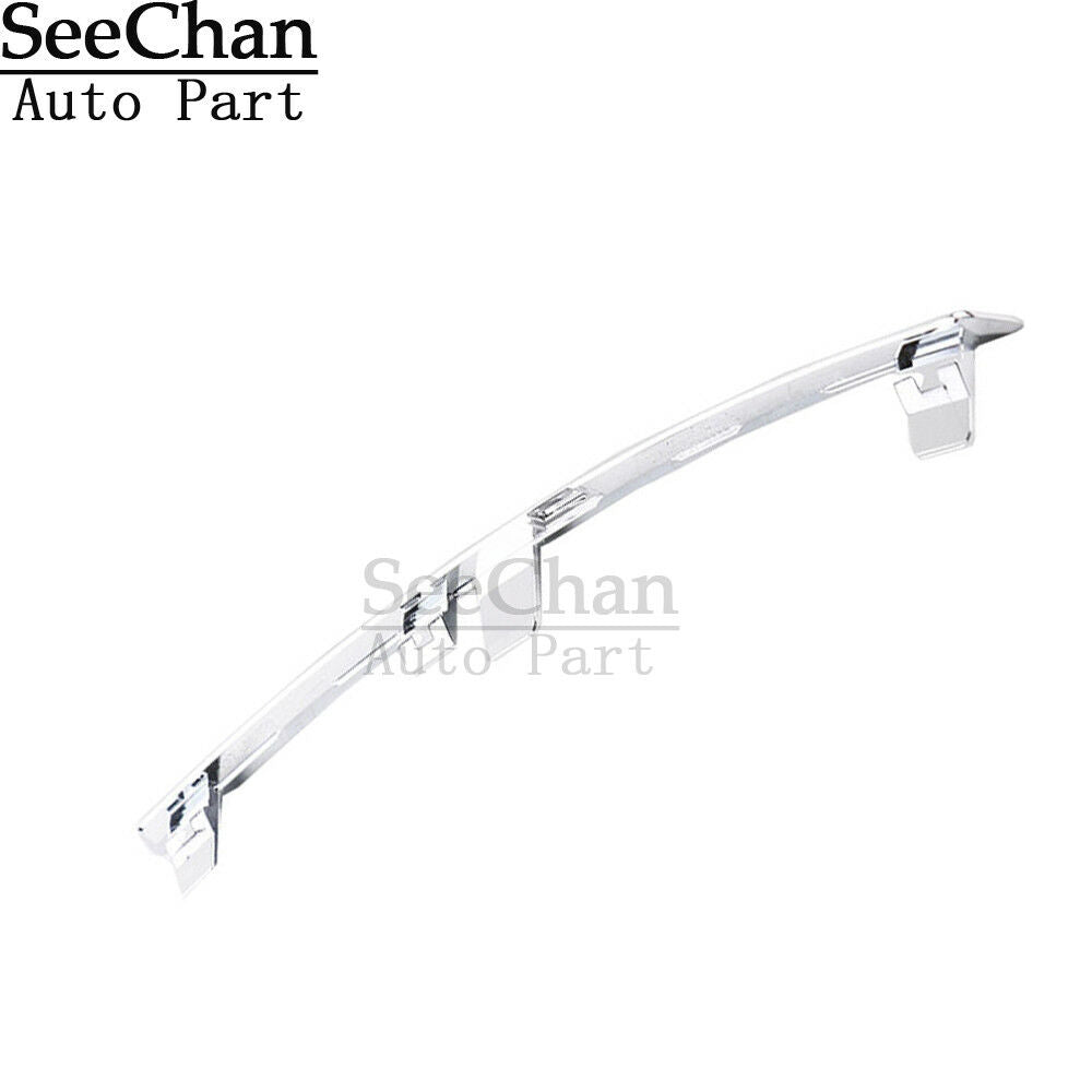 Fit AUDI Q7 Left Front Bumper Lower Grille Spoiler Trim Chrome Decoration 10-15