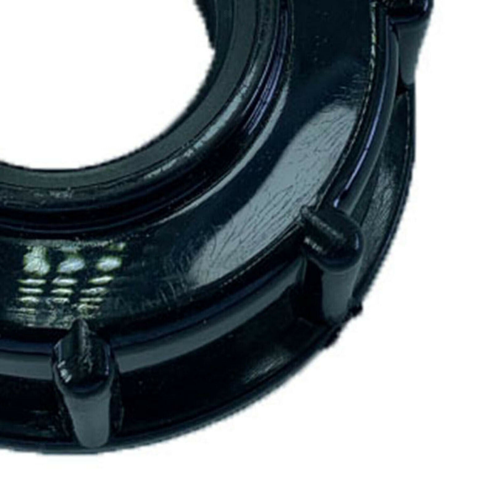 ABS IBC Tote Tank Adapter Connector 6mm Coarse Thread S60 to 1" Male Black