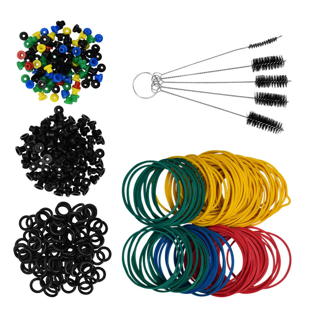 Tattoo Machine Parts,100pcs Tattoo Rubber Bands, 100 pcs Tattoo Grommets,100 pcs