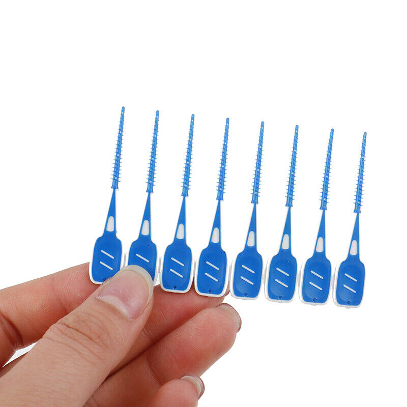 16pcs Interdental Brushes Cleaning Floss Teeth Dental Oral Care To.l8