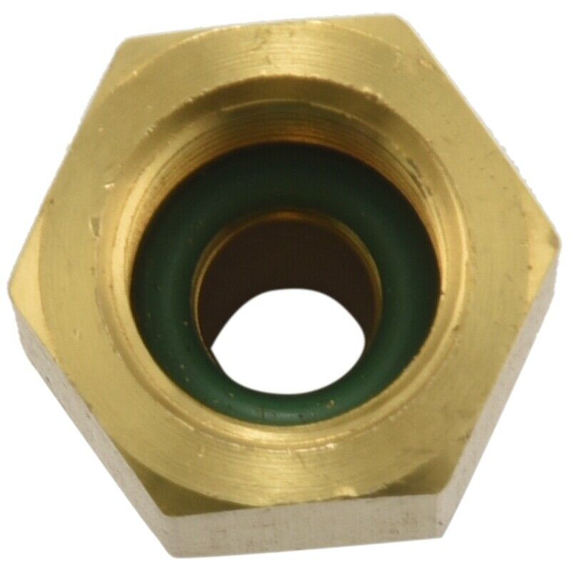 4 Pieces 6015 R134A Brass Refrigerant Tank 1/2 Female To 1/4 Male Flare Spool Z5