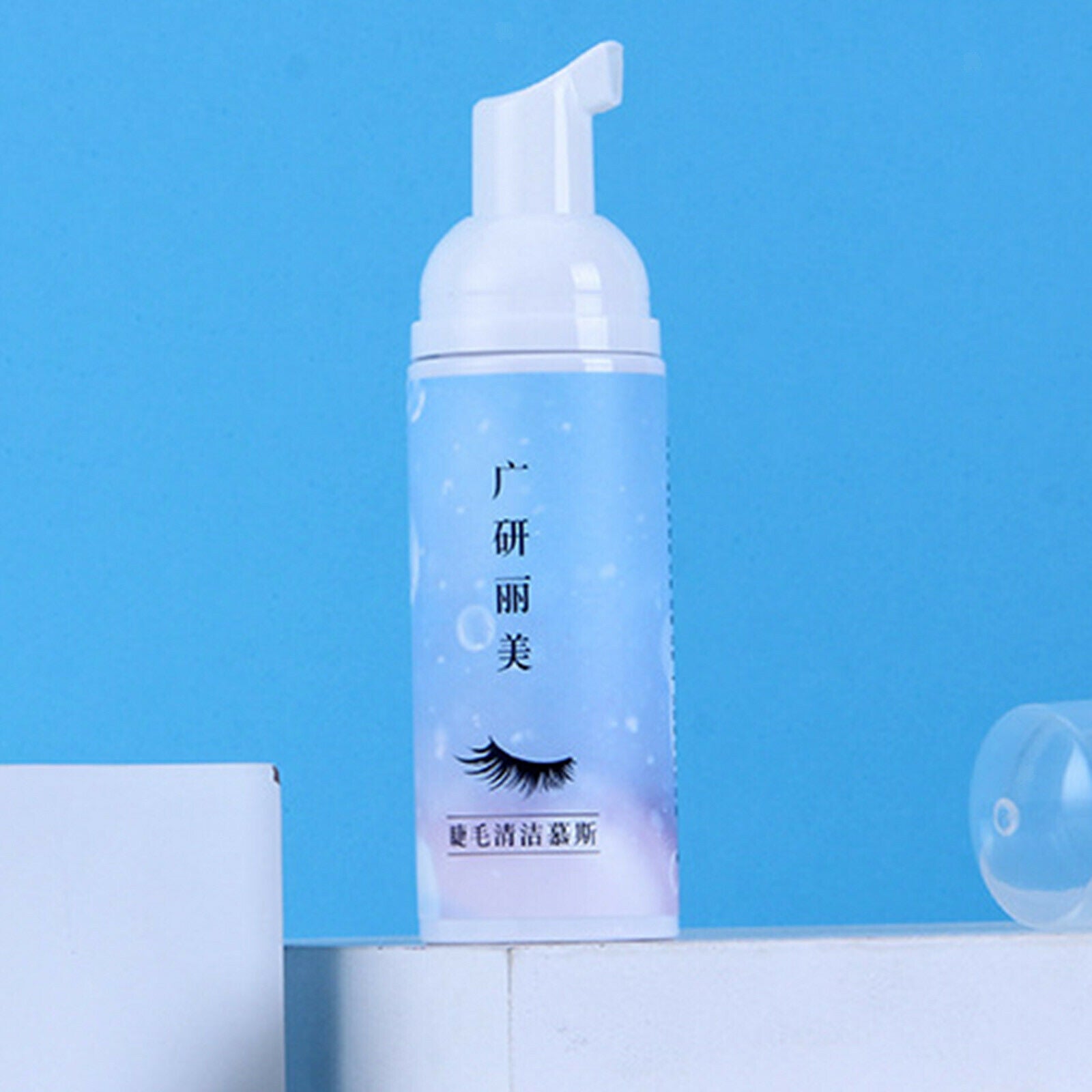 60ml Eyelash Extension Foam Cleanser Shampoo Makeup Remover for Salon use