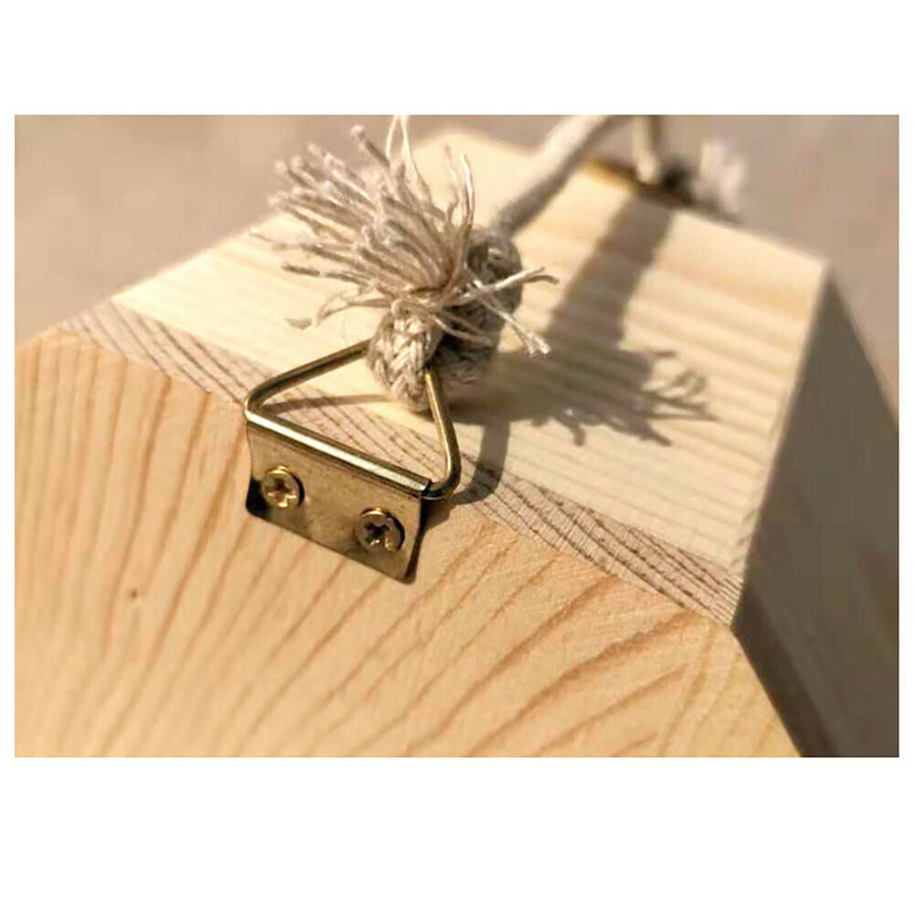 1Pcs Wooden Bee House Set Tube Beekeeping Box Bees Nesting Box Garden Insect Box
