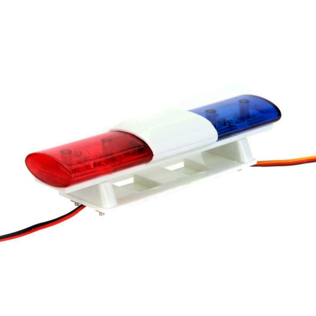 1x Durable alarm light LED lamp CH3 for 1:10 1: 8 RC caterpillar refit