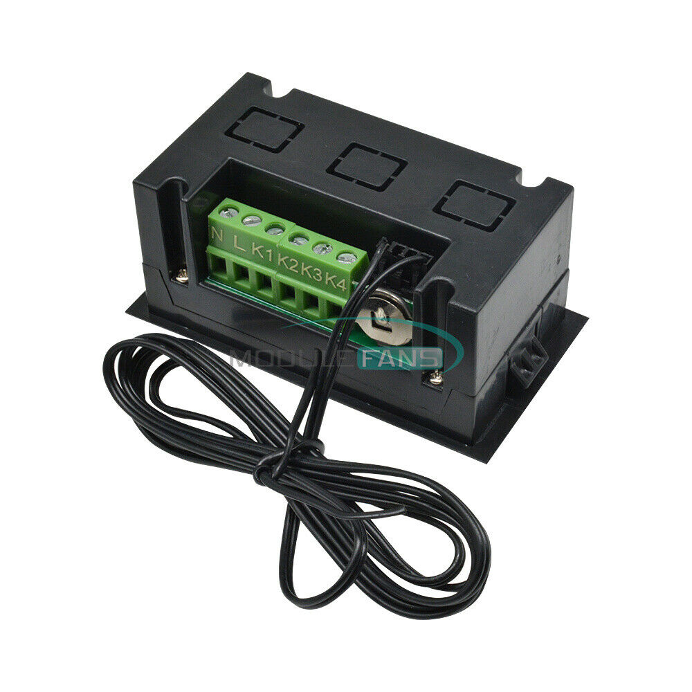 AC110-220V Digital Intelligent Display LCD Temperature Controller NTC Sensor