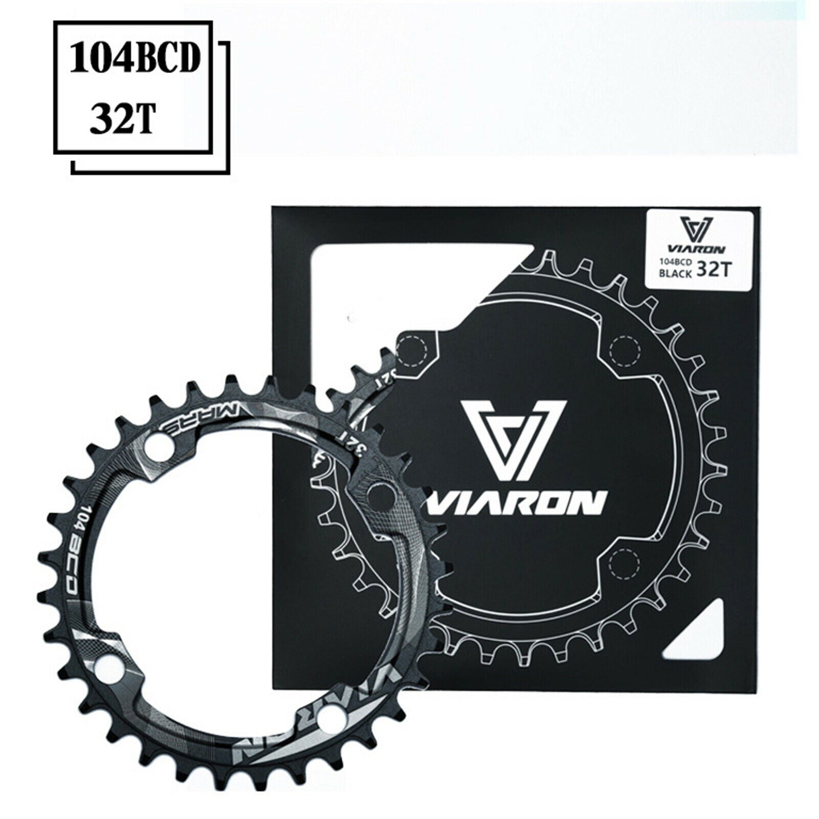 Bike Chainring Folding Bicycle Sprocket Refit Chainwheel Parts Black 32T