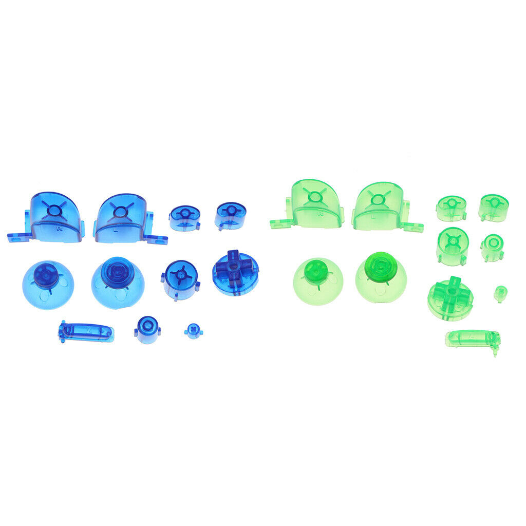 2 Pack Handle ABXYZ Button+Thumbsticks D-pad Mod for Nintendo NGC Controller