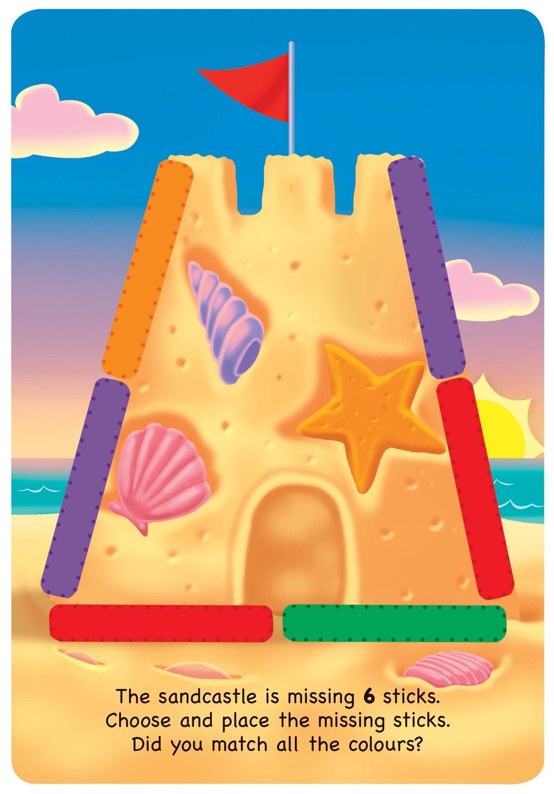 20636 Ravensburger A, B, C Sand with Me Game