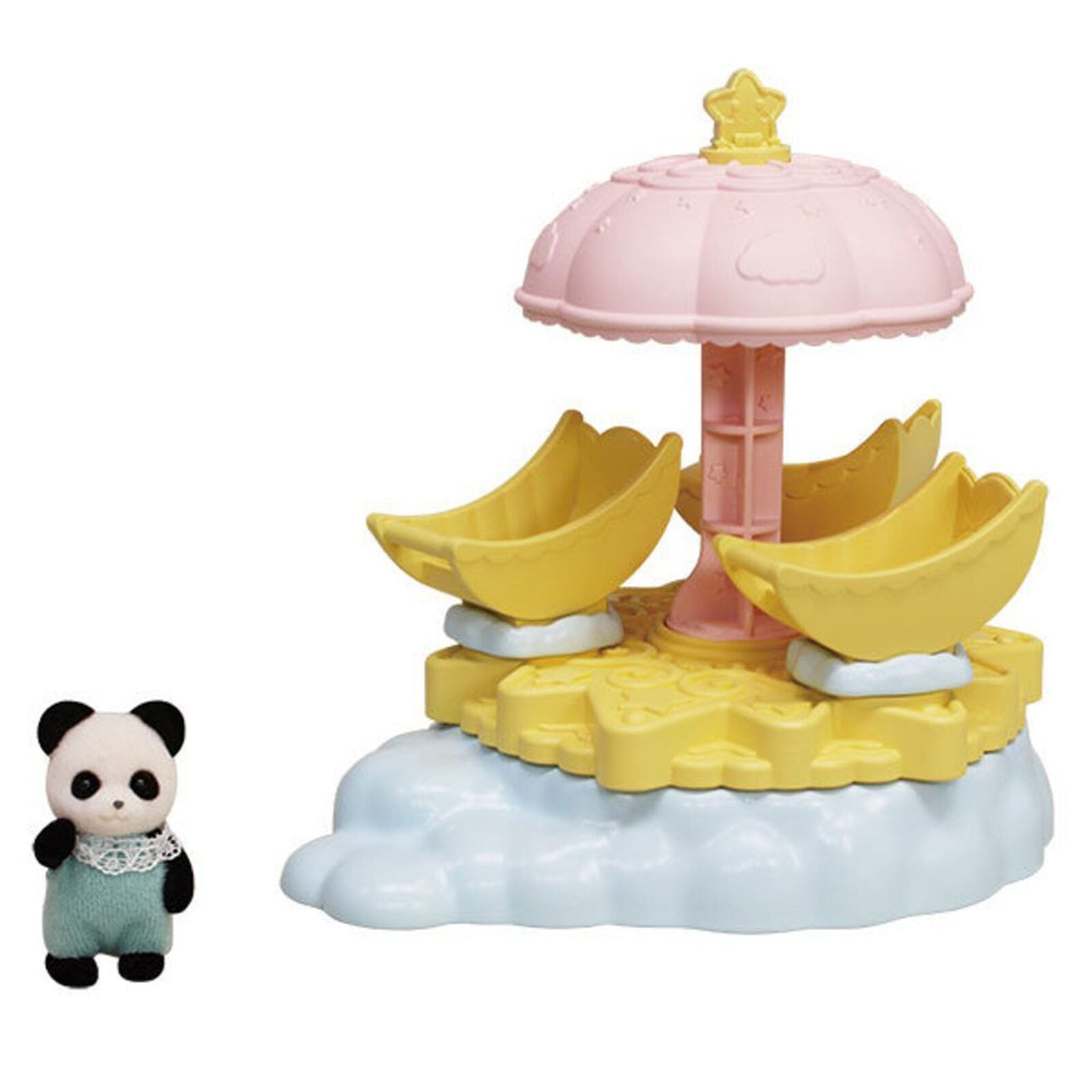 Sylvanian Families Baby Star Carousel Amusement Land Set 5539 Role Play Age 3+