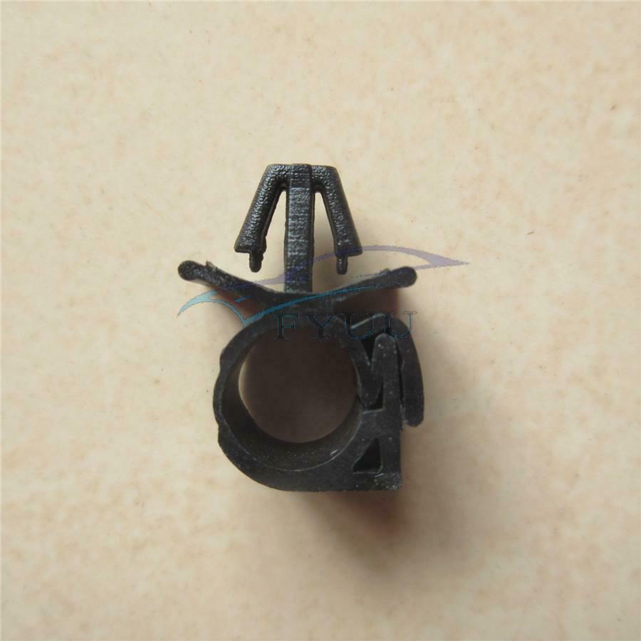 20Pcs Plastic Car Fixed Clips Corrugated Pipe Wiring Harness Wrap Cable Fastener