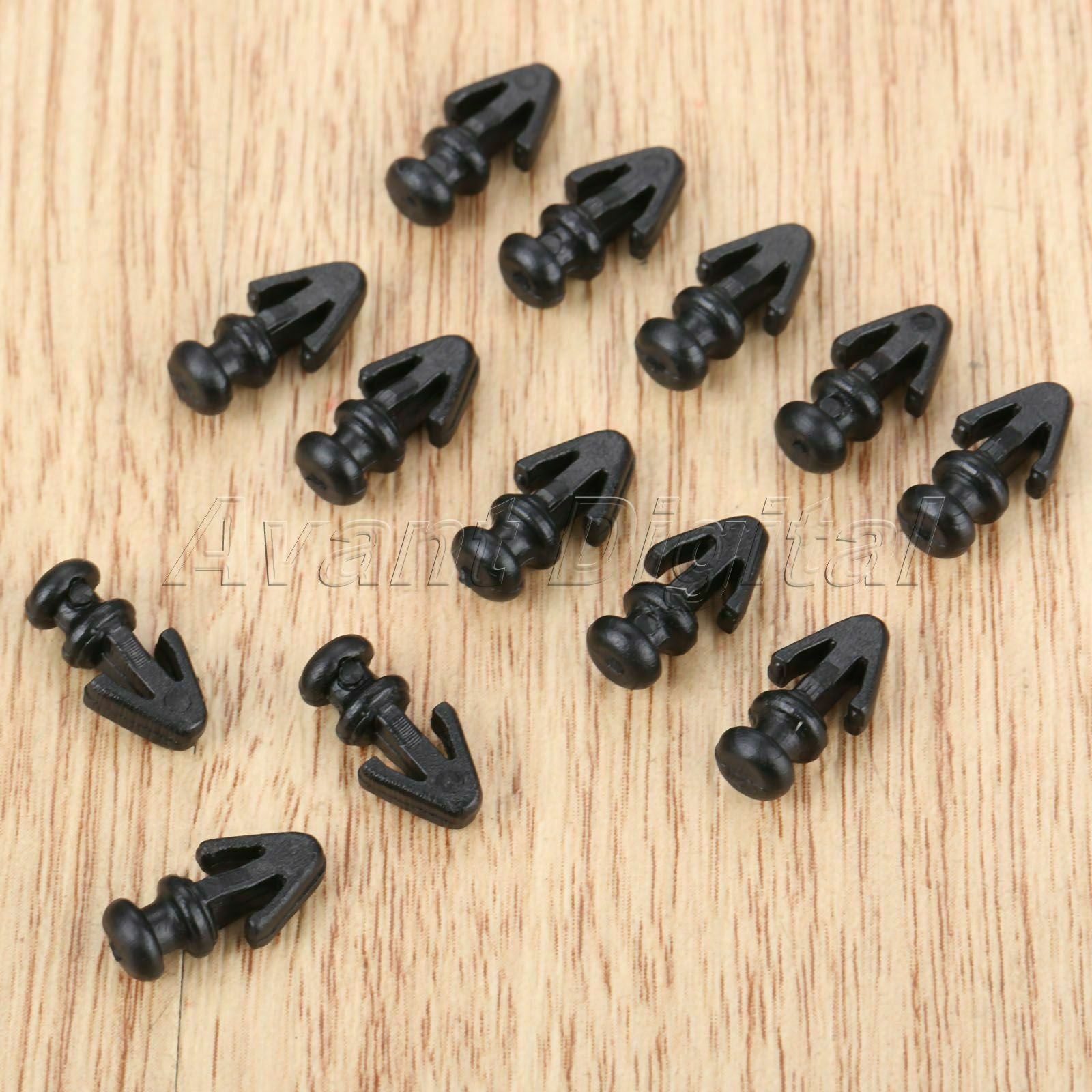 Auto 50x Door Panel Buckle Clips Interior Triming Fasteners Plastic Wholesale