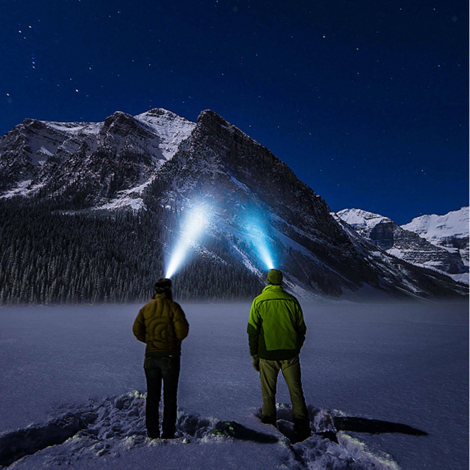 7 modes rechargeable head torch COB head torch for outdoor torch