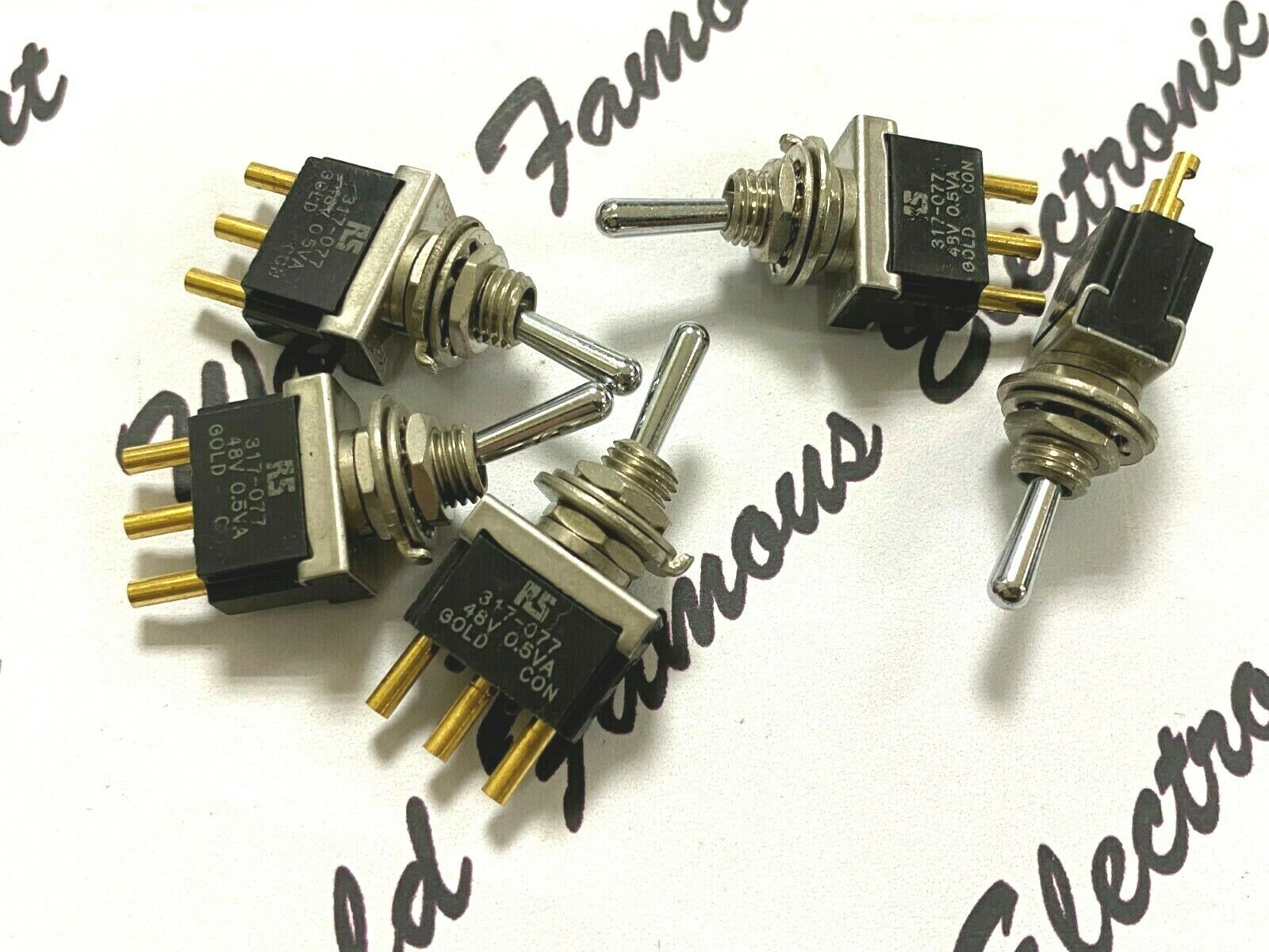 1pcs - OHTO RS 317-077 48V 0.5VA ON/ON Switch - JAPAN