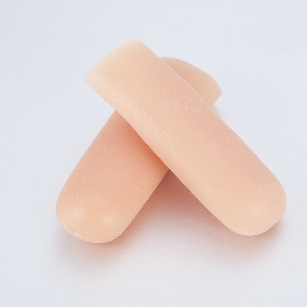 5Pcs Silicone Finger Protector Sleeve Insulation Anti-cut Non-slip Kitchen Tools