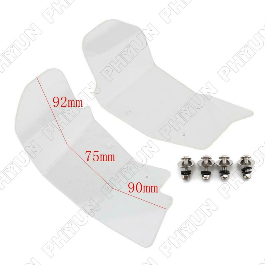 For BMW R1150GS R1150GSA Windshield WindScreen Airflow Deflector Protector 2Pcs