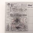 Cruise Ship Arrow Silicone Clear Seal Stamp DIY Scrapbooking Embossing Photo Art