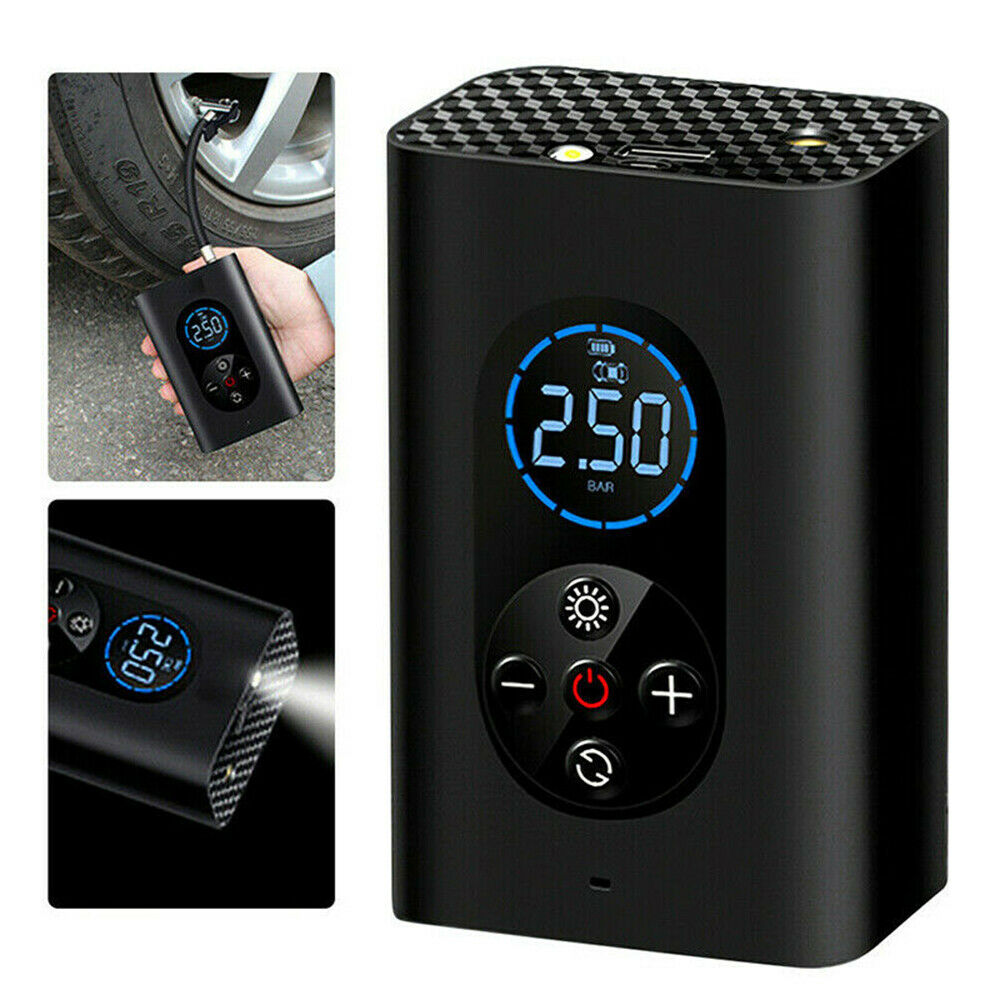 150PSI Portable Air Pump Wireless Air Electric Tire Inflator Car Rechargeable
