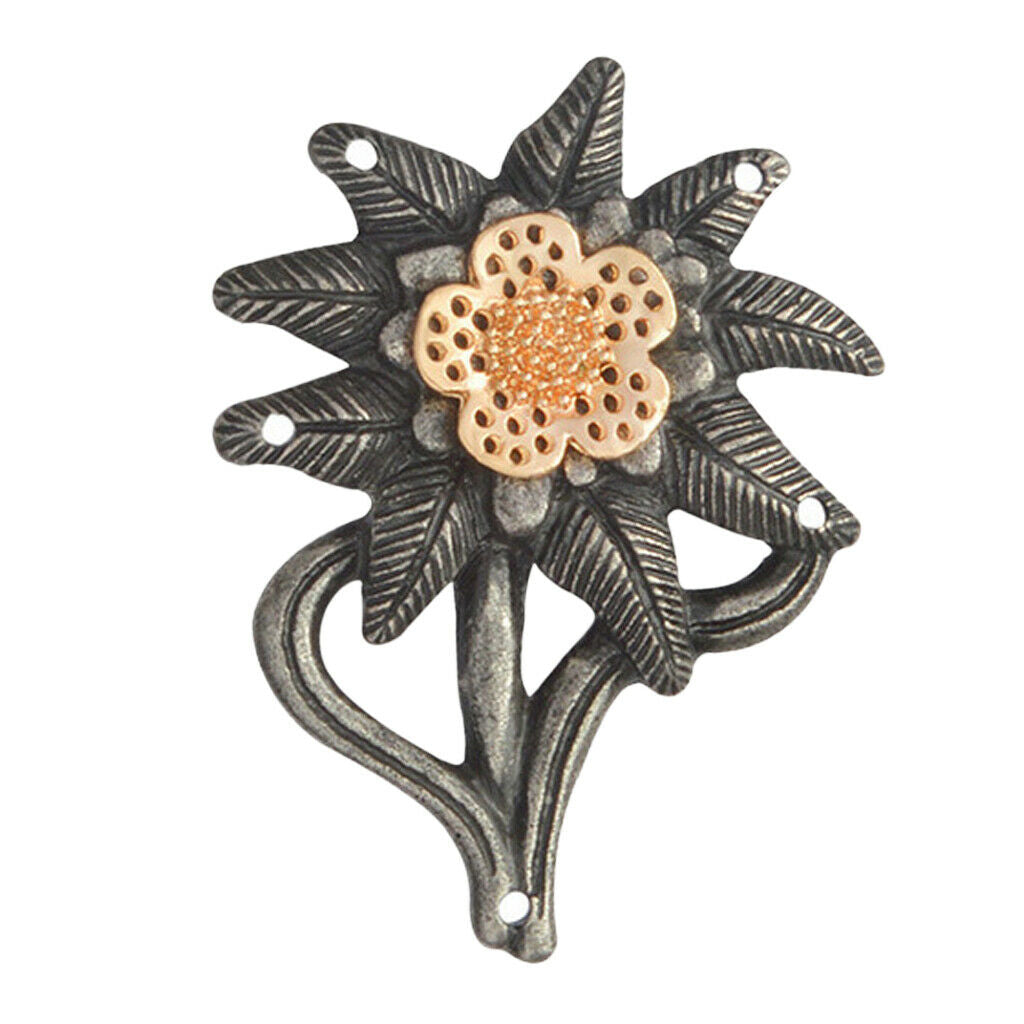 Hat pin badge mountain hunter edelweiss brooch pin hat jewelry for hat,